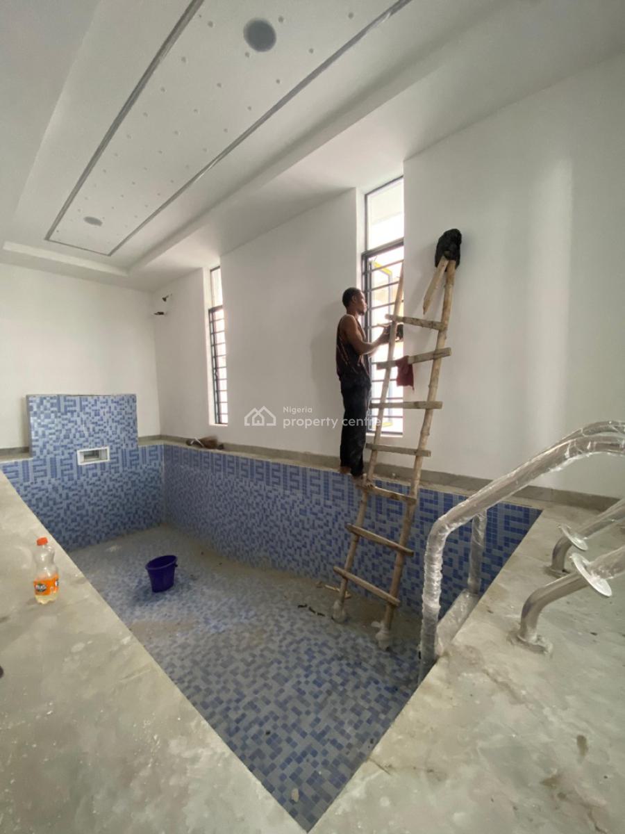 6 Bedroom Detached Duplex with Bq and Indoor Pool, Berra Estate, Chevron, Lekki, Lagos, Detached Duplex for Sale
