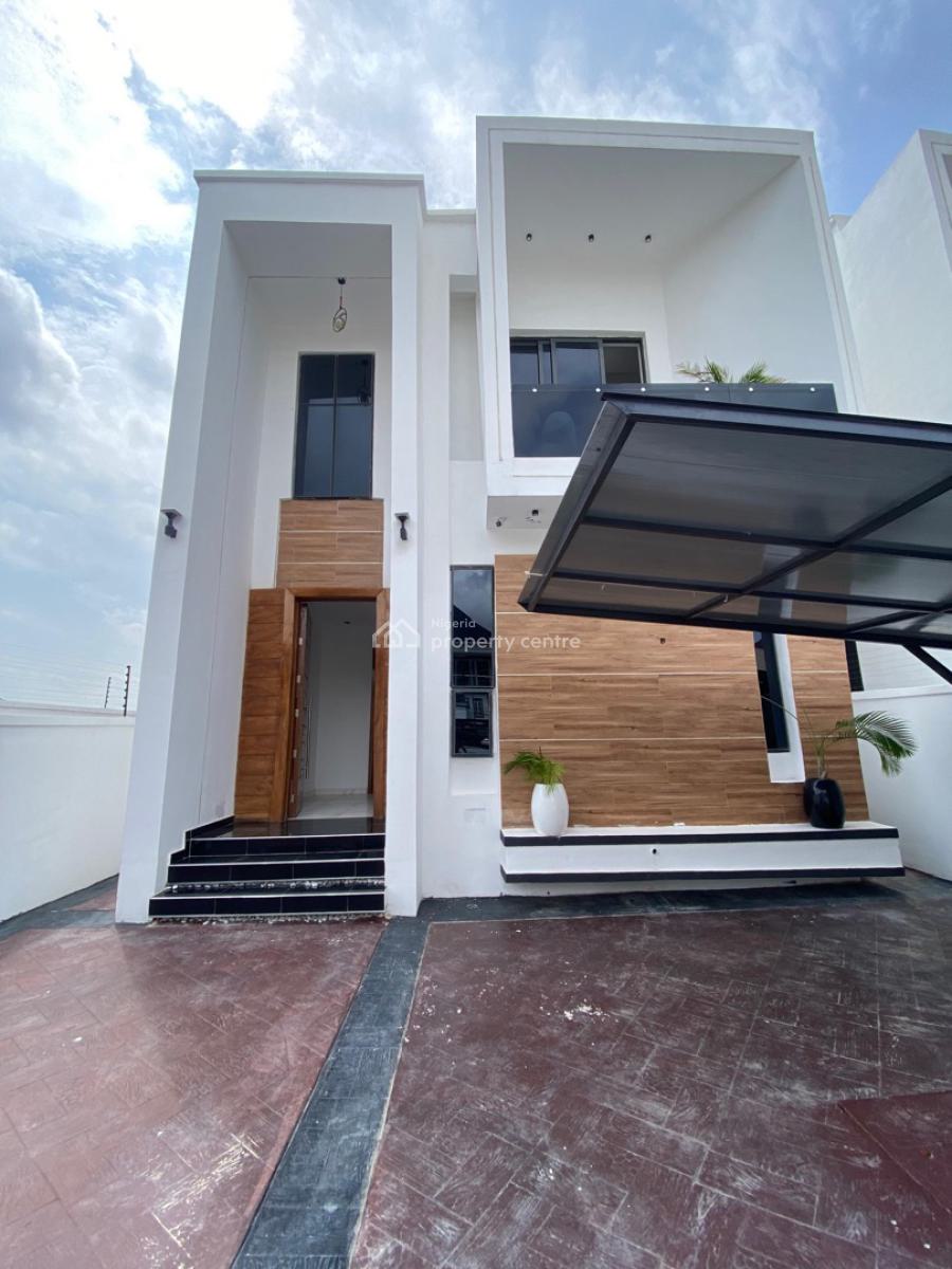 5 Bedroom Detached Duplex with Bq, Chevy View, Chevron, Lekki, Lagos, Detached Duplex for Sale