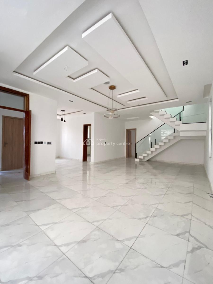 5 Bedroom Detached Duplex with Bq and Pool, Chevy View, Chevron, Lekki, Lagos, Detached Duplex for Sale