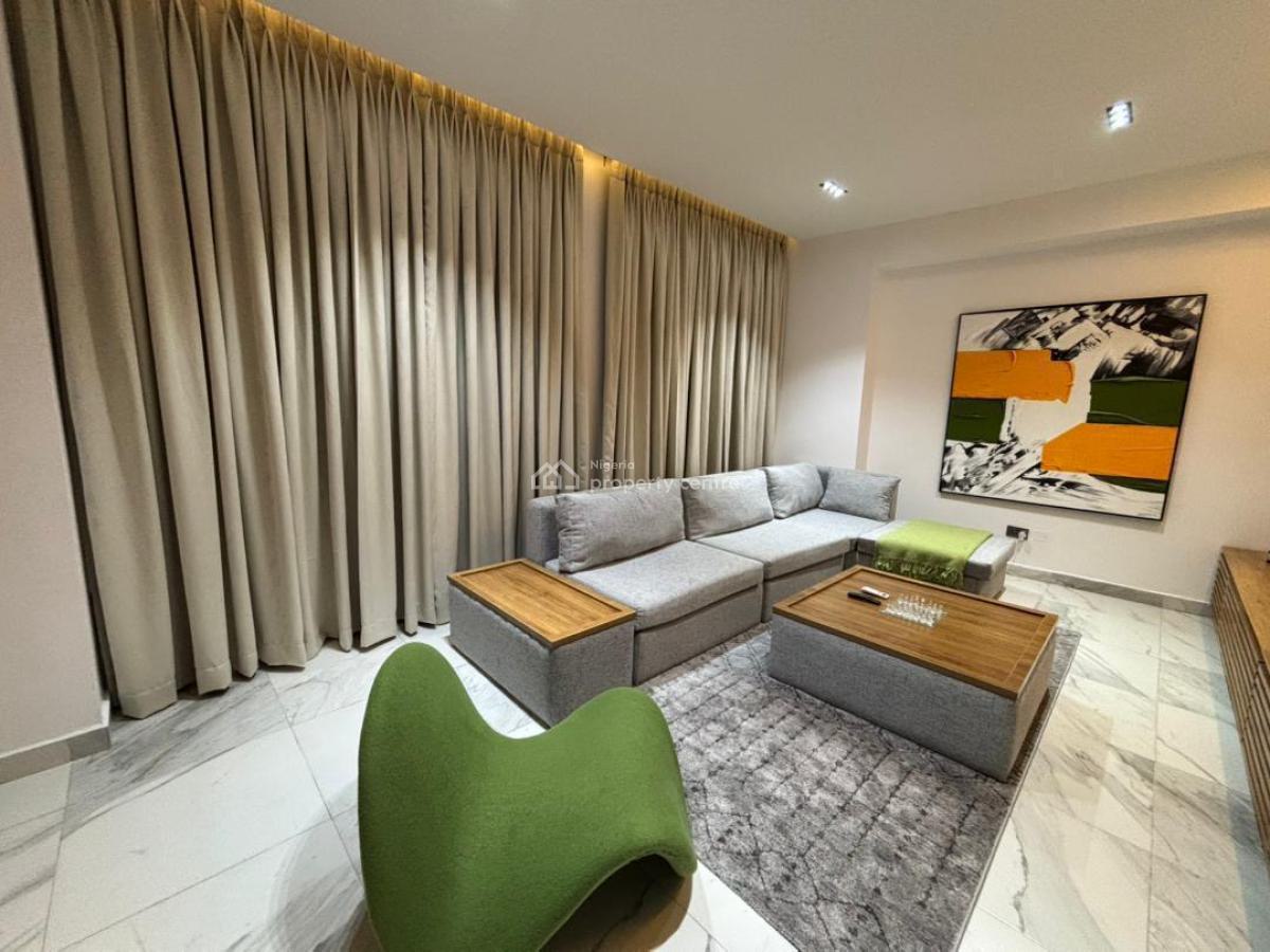 Luxury New 1 Bedroom with Ps5 -big Mirror -board Games - Balcon, Lekki Phase 1, Lekki, Lagos, Flat / Apartment Short Let
