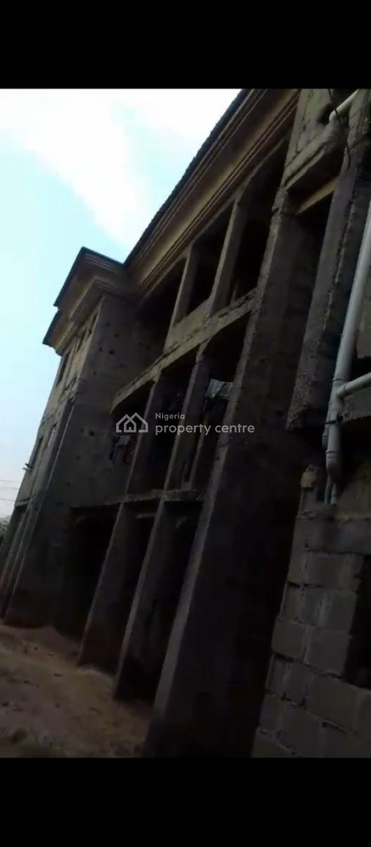 Uncompleted Building on 1plot of Land, Behind Market Square, Ago Palace, Isolo, Lagos, Block of Flats for Sale