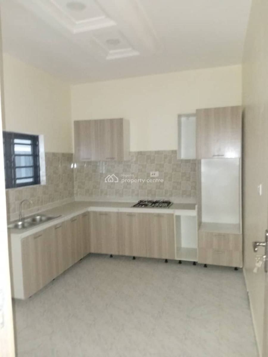Service 4 Bedroom Terrace with Bq, Ocean Palm Estate, Sangotedo, Ajah, Lagos, Flat / Apartment for Rent