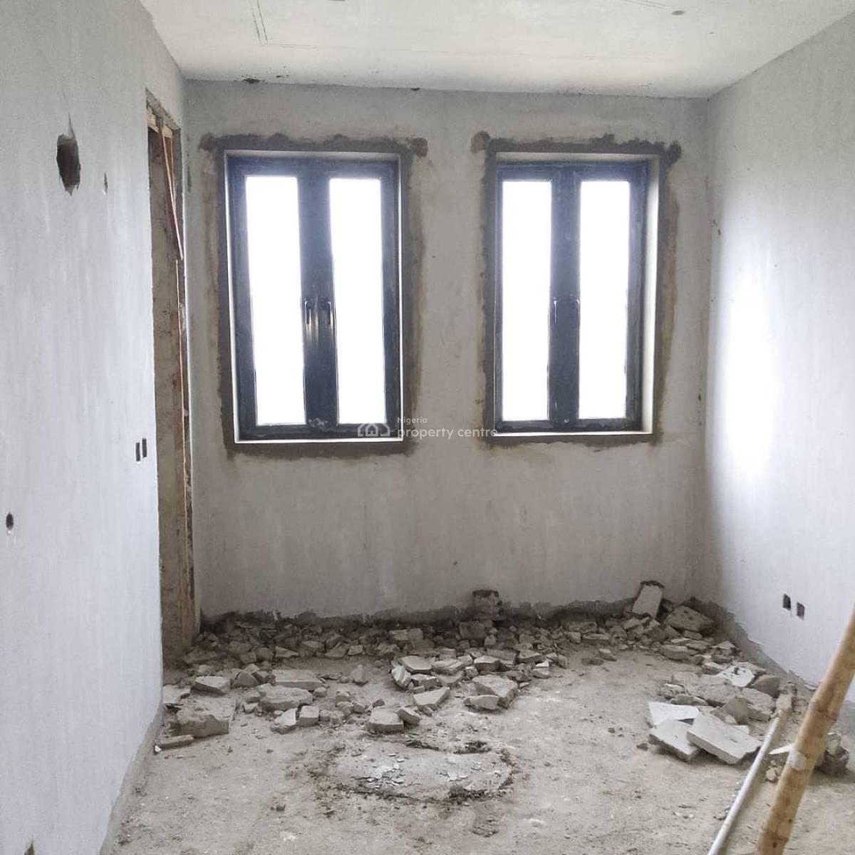Luxury Semi-finished Carcass 3 Bedrooms Terrace Duplex with B/q, Beechwood Estate, Imalete Alafia, Ibeju Lekki, Lagos, Terraced Duplex for Sale