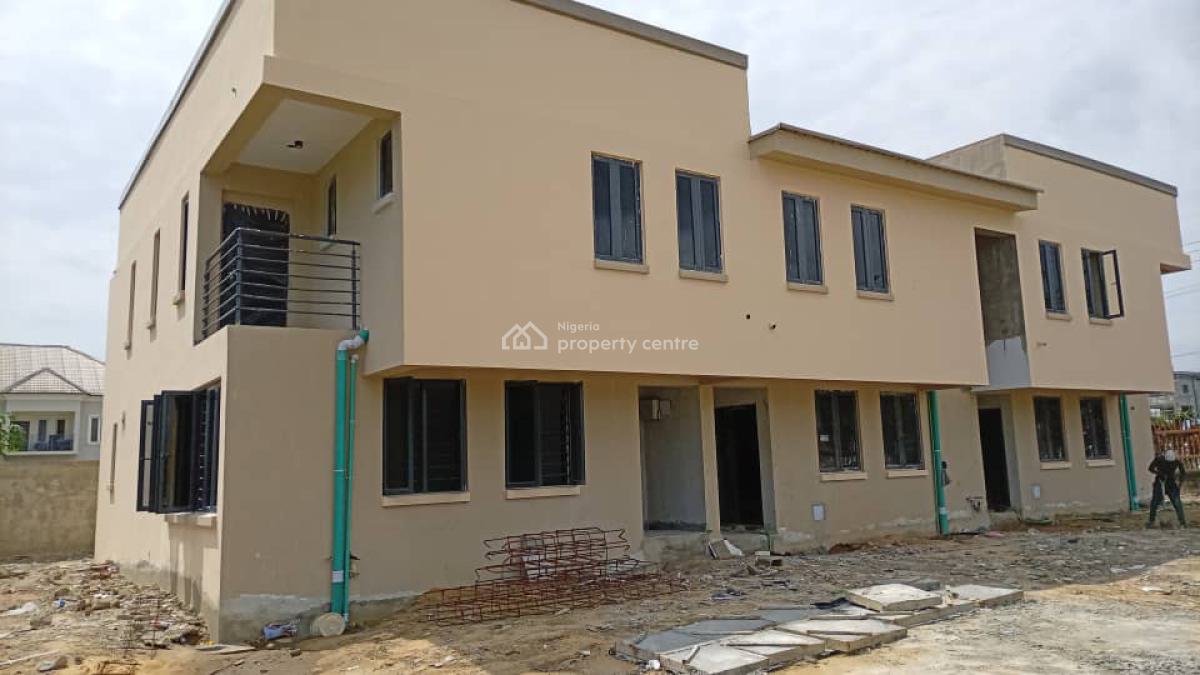 Newly Built 3 Bedrooms Terrace Duplex with B/q, Beechwood Estate, Imalete Alafia, Ibeju Lekki, Lagos, Terraced Duplex for Sale