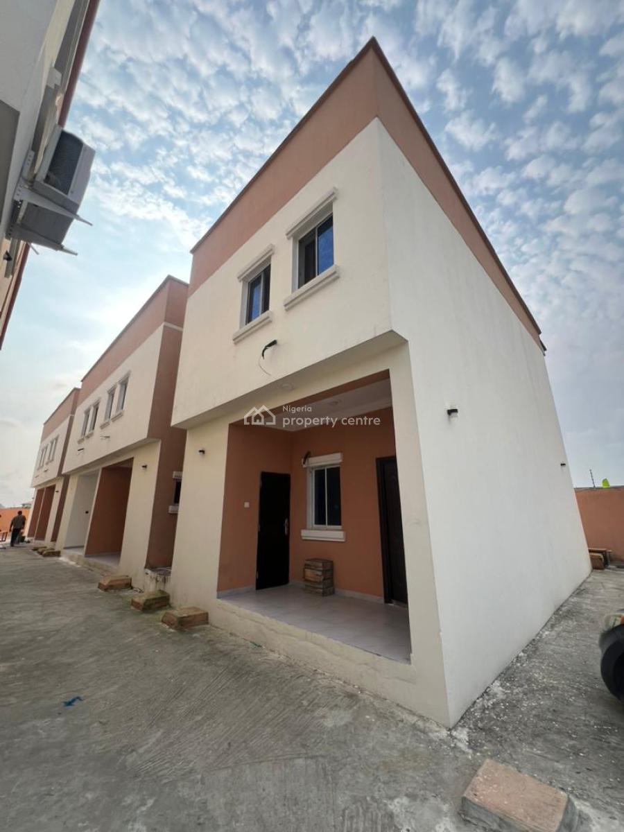 Standard Brand New 2 Bedroom Duplex, Located Inside Estate,clean Water Etc, Abijo, Lekki, Lagos, Terraced Duplex for Rent