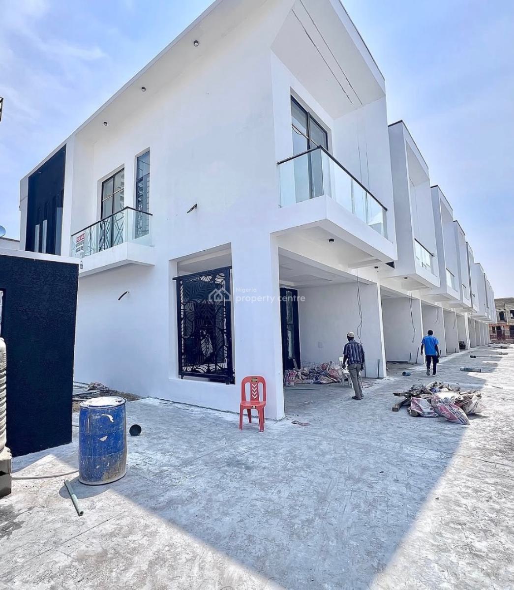 Lovely 4 Bedroom Terrace Duplex with Bq, Ikota, Lekki, Lagos, Terraced Duplex for Sale