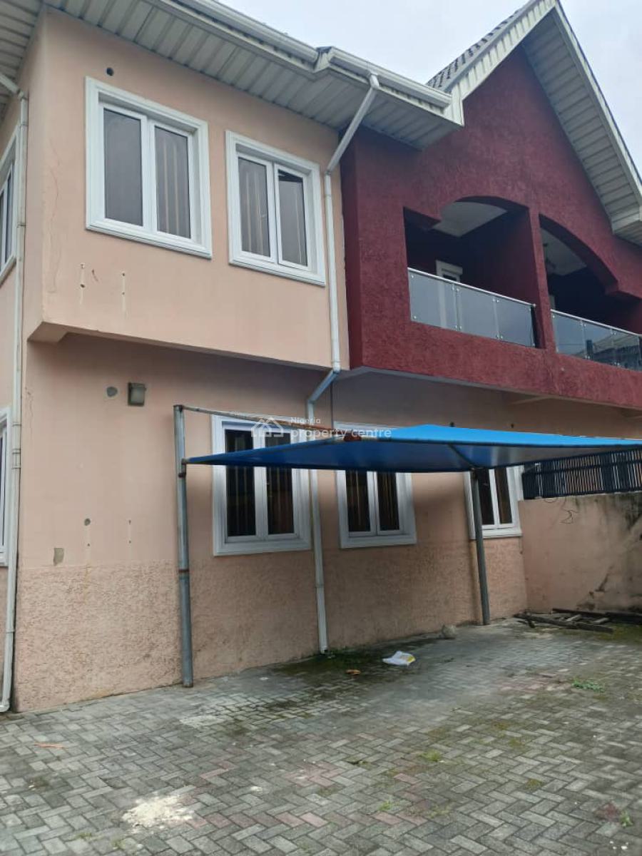 a Spacious 4bedroom Semi Detached Duplex with Security House, Oral Estate, Lekki, Lagos, Semi-detached Duplex for Rent