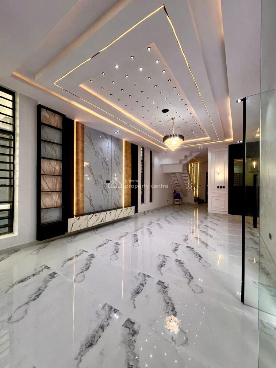 Newly Built Luxurious 5 Bedroom Fully Detached Duplex with Bq, Megamound Estate, Lekki, Lagos, Detached Duplex for Sale