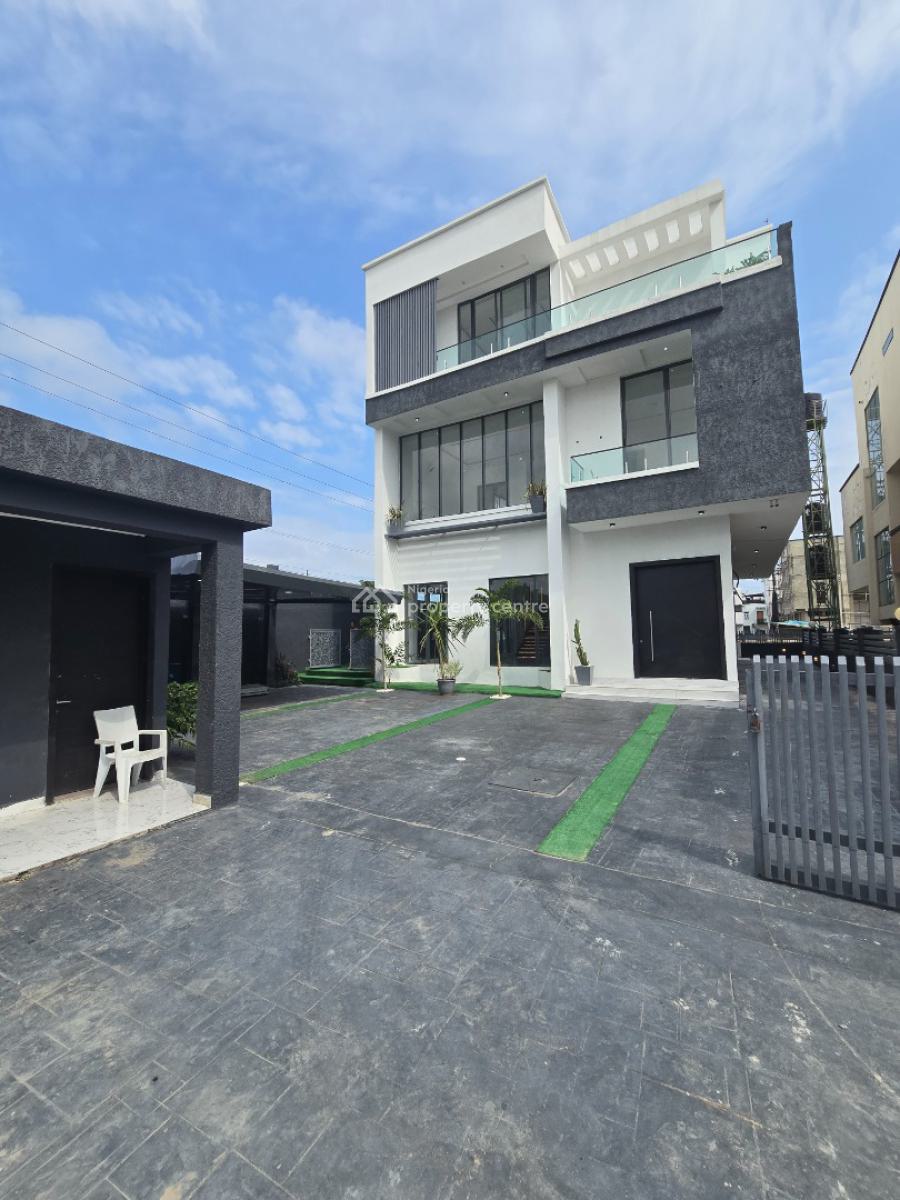 Newly Built 5 Bedroom House, Osapa, Lekki, Lagos, Detached Duplex for Sale