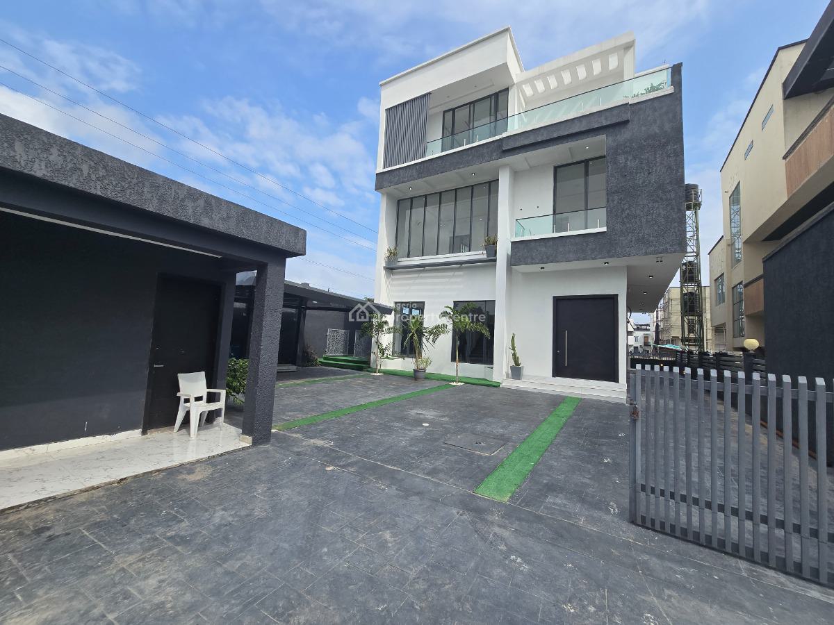Newly Built 5 Bedroom House, Osapa, Lekki, Lagos, Detached Duplex for Sale