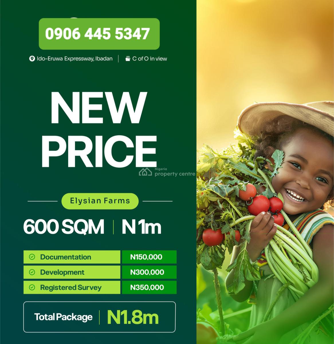 Farm Lands Available, Farm Lands Along Ido-eruwa Expressway, Ibadan, Oyo, Commercial Land for Sale