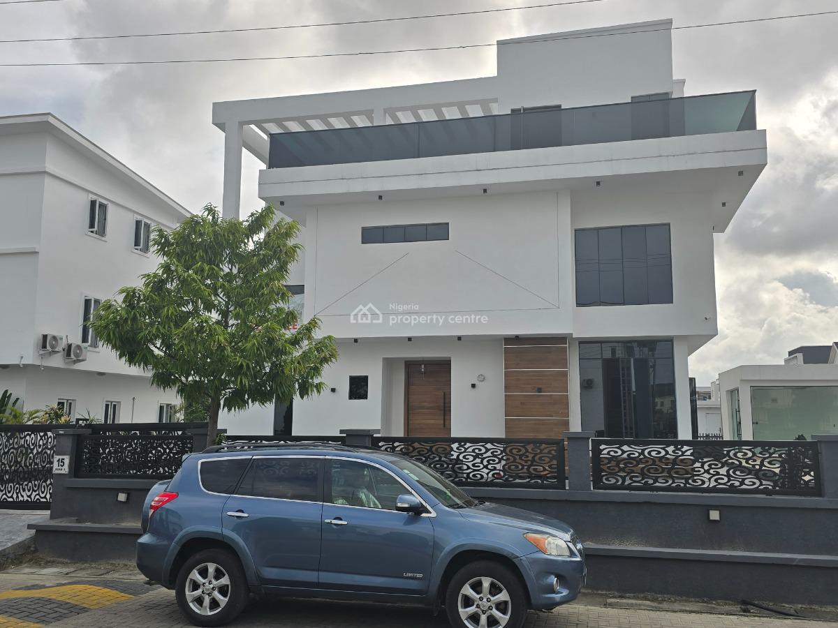 Newly Built 5 Bedroom House, Osapa, Lekki, Lagos, Detached Duplex for Sale