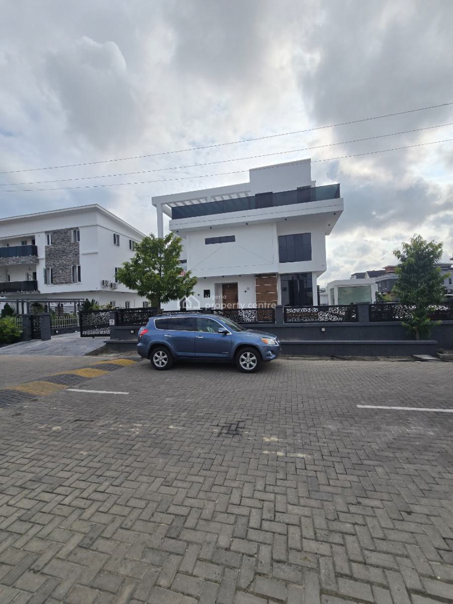 Newly Built 5 Bedroom House, Osapa, Lekki, Lagos, Detached Duplex for Sale