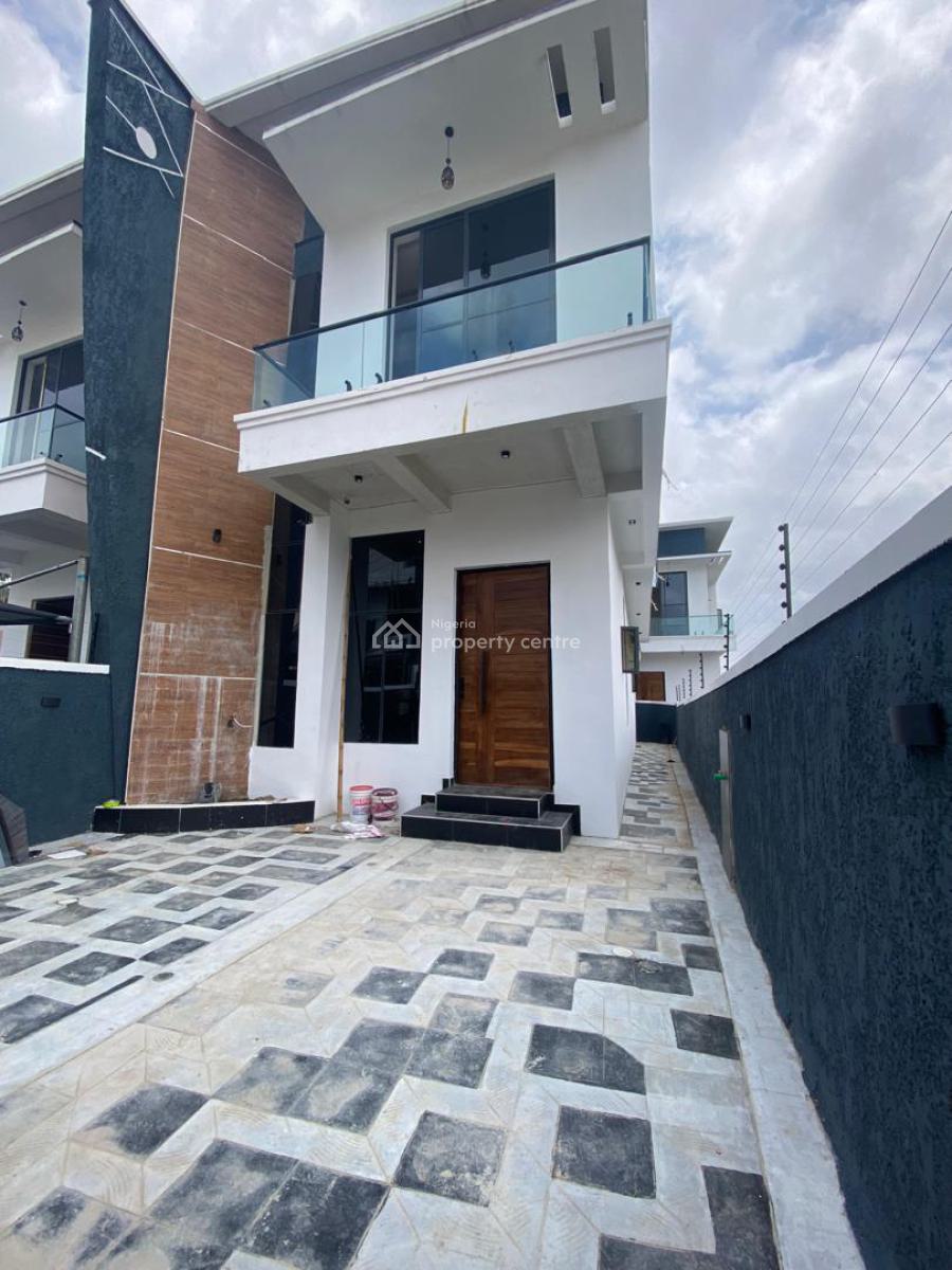 4 Bedroom Semi Detached with Bq, Sangotedo, Ajah, Lagos, Semi-detached Duplex for Sale
