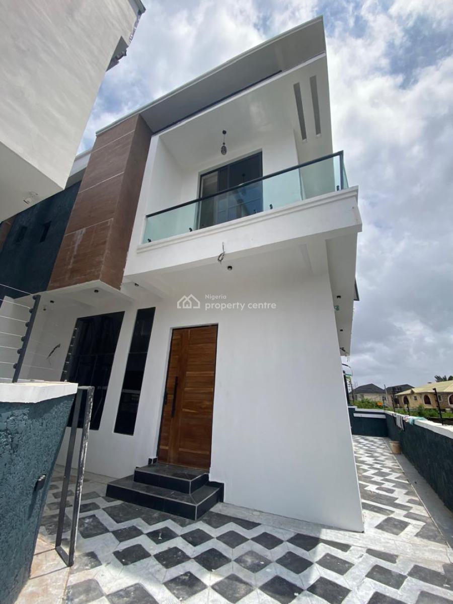 4 Bedroom Semi Detached with Bq, Sangotedo, Ajah, Lagos, Semi-detached Duplex for Sale