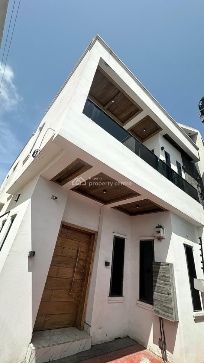 an Aesthetically  Built 4 Bedroom Semi Detached  Duplex with Bq, Lekki Toll Gate Area, Lekki, Lagos, Semi-detached Duplex for Sale