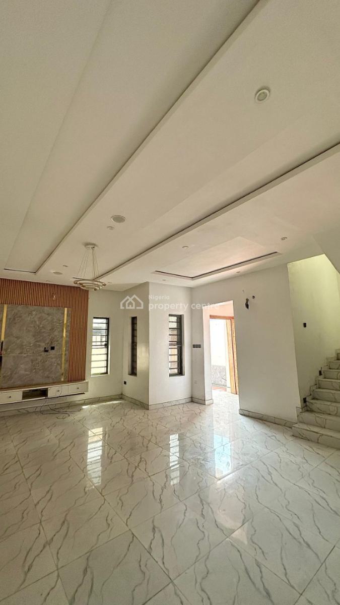 an Aesthetically  Built 4 Bedroom Semi Detached  Duplex with Bq, Lekki Toll Gate Area, Lekki, Lagos, Semi-detached Duplex for Sale
