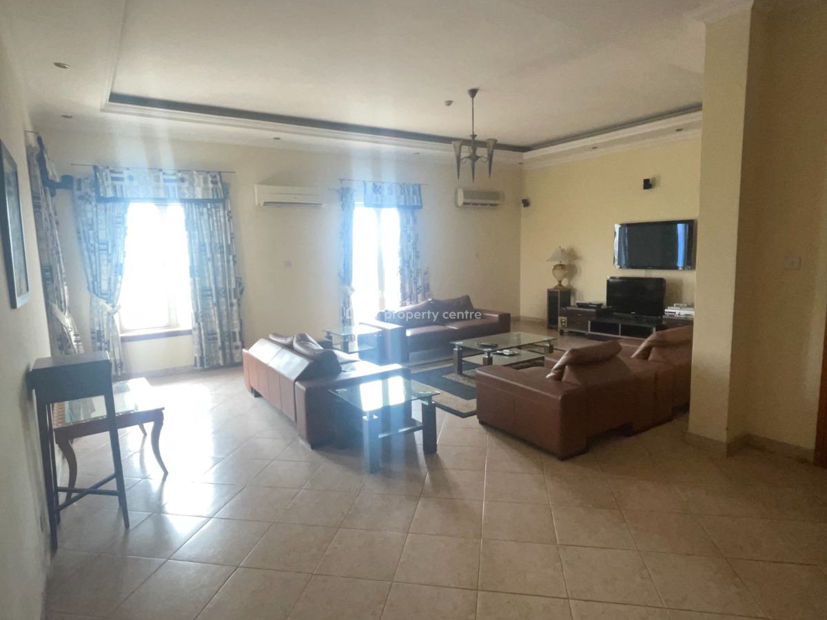 a Lovely 3 Bedroom Flat with Pool in a Descent Environment, Lekki Phase 1, Lekki, Lagos, Flat / Apartment for Rent