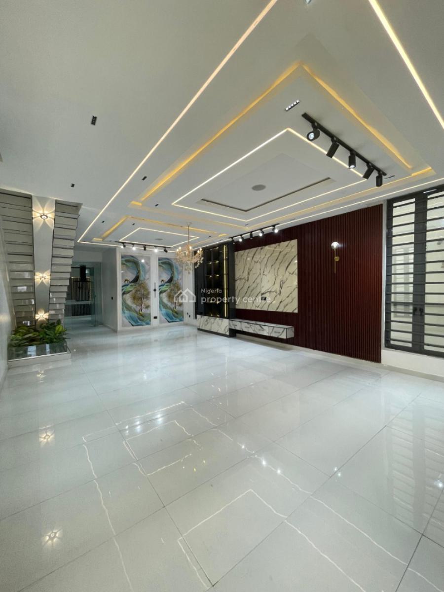 Contemporary 5 Bedroom Fully Detached Duplex with Bq and Pool, Ajah, Lagos, Detached Duplex for Sale