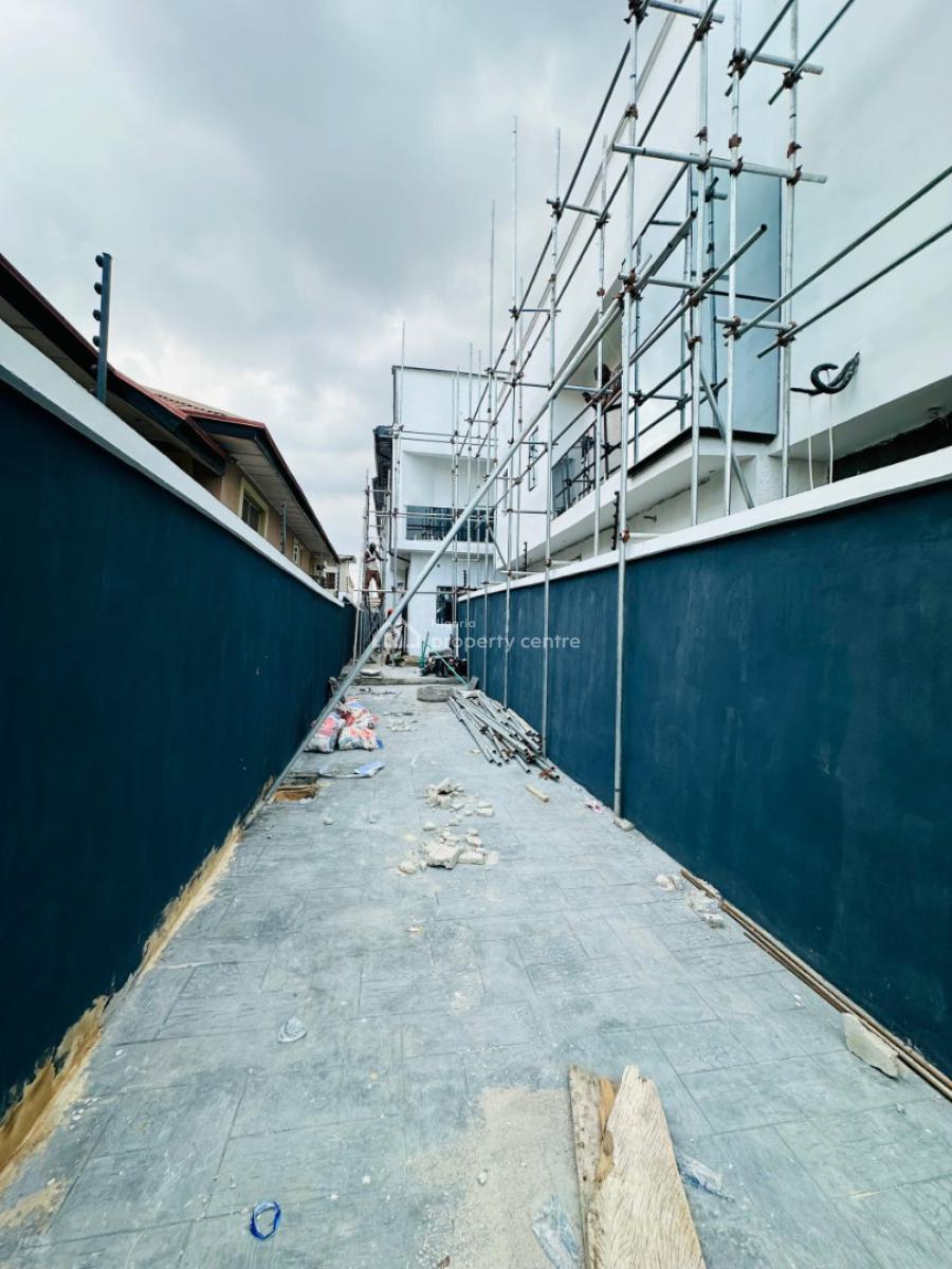 Amazing 4 Bedroom Semi Detached Duplex with Bq, Gbagada, Lagos, Semi-detached Duplex for Sale