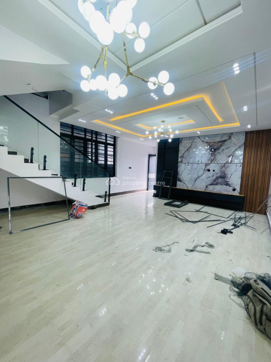 Carved Luxury 5 Bedroom Detached Home with Bq, Lekki Phase 1, Lekki, Lagos, Detached Duplex for Sale