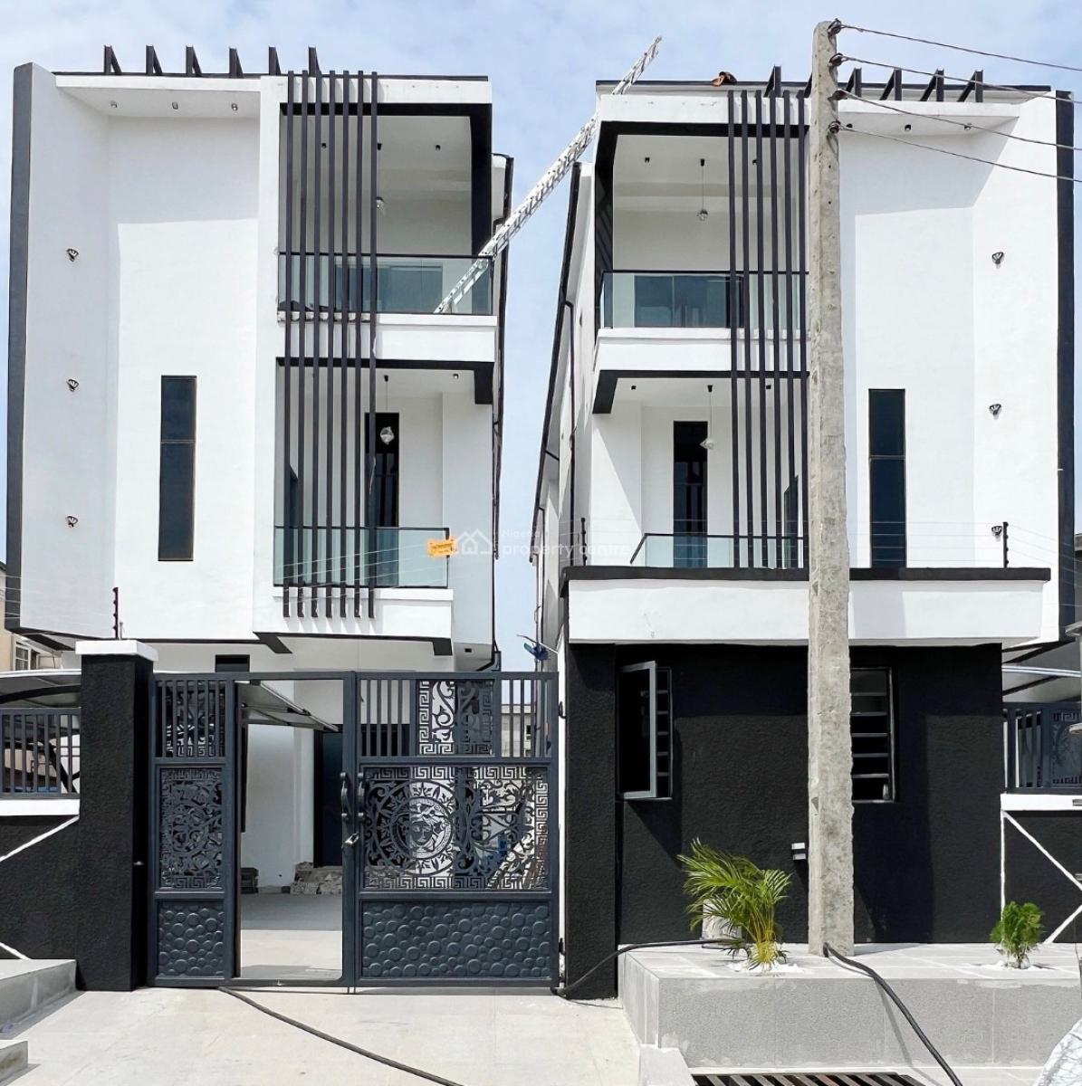 Contemporary 5 Bedroom Fully Detached Duplex with Pool, Cinema, Elevator, Ikota, Lekki, Lagos, Detached Duplex for Sale