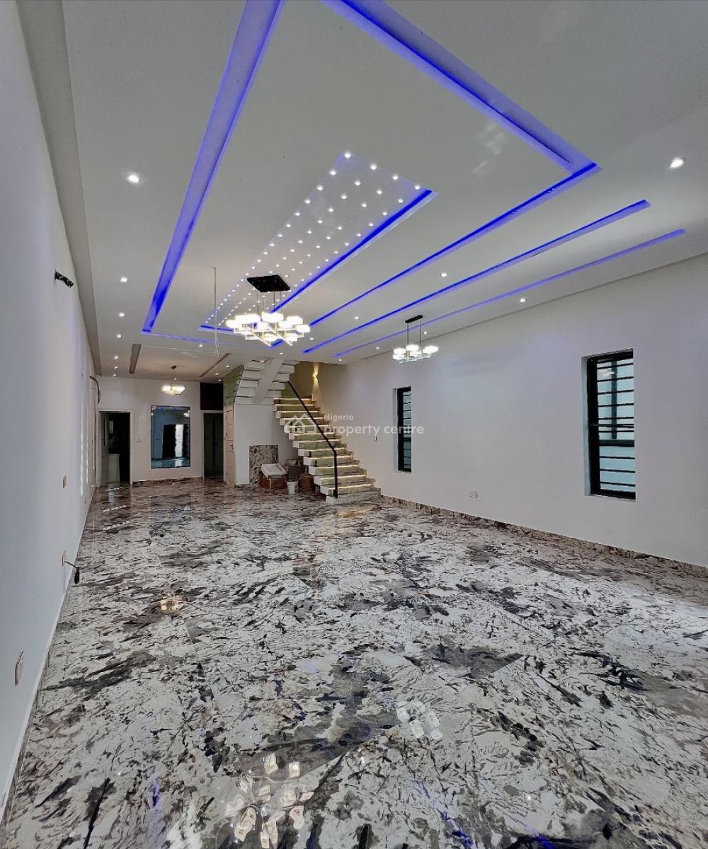 Contemporary 5 Bedroom Fully Detached Duplex with Pool, Cinema, Elevator, Ikota, Lekki, Lagos, Detached Duplex for Sale
