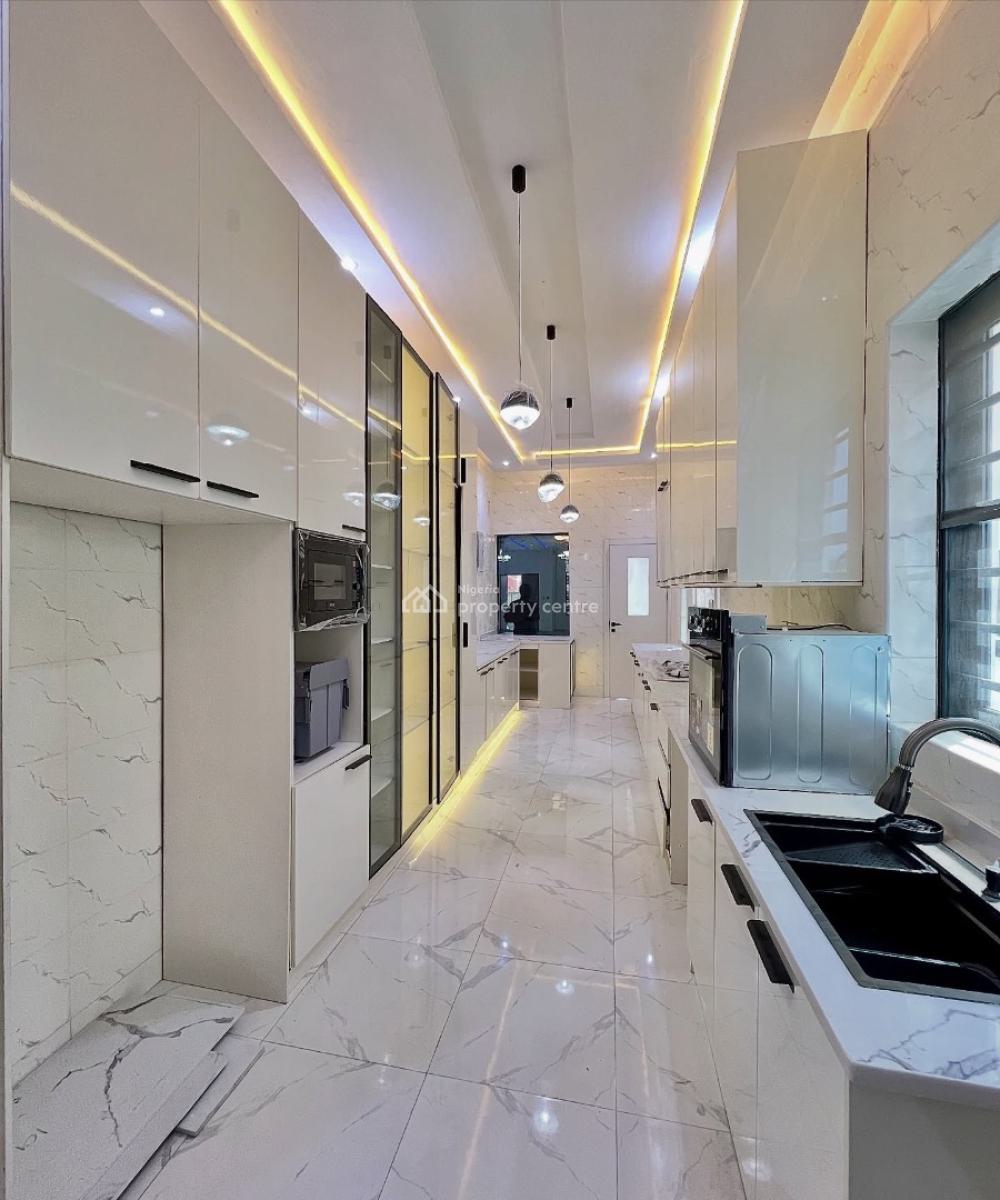 Contemporary 5 Bedroom Fully Detached Duplex with Pool, Cinema, Elevator, Ikota, Lekki, Lagos, Detached Duplex for Sale