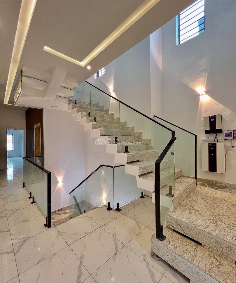 Contemporary 5 Bedroom Fully Detached Duplex with Pool, Cinema, Elevator, Ikota, Lekki, Lagos, Detached Duplex for Sale