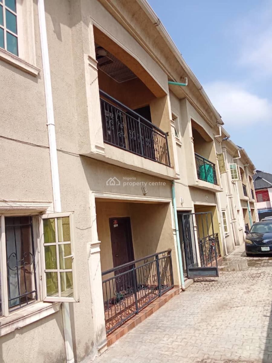 Block of 8 Spacious 2-bedroom Flats, Lasu Igando Road By General Bus Stop, Igando, Alimosho, Lagos, Block of Flats for Sale