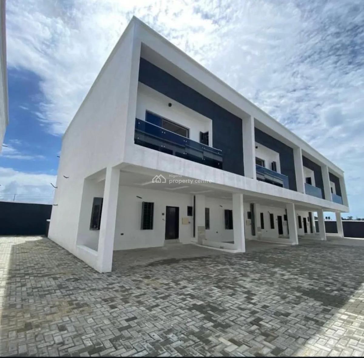 Brand New 4 Bedroom Terrace Duplex, Mobile Estate, Ilaje, Ajah, Lagos, Terraced Duplex for Rent