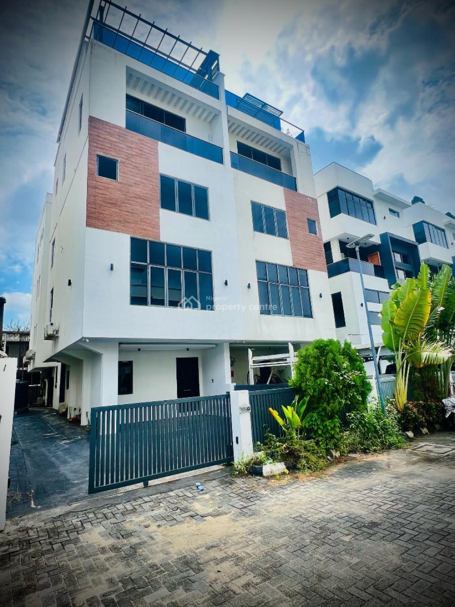 Beautifully Crafted 4 Bedroom Semi Detached with Elevator & Pool, Banana Island, Ikoyi, Lagos, House for Sale
