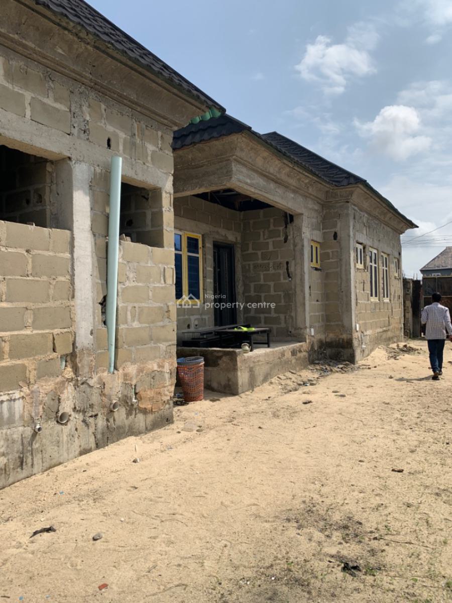 4 Units of 2bedroom Flats Carcass, Paradise Estate, Lakowe, Lekki, Lagos, Detached Bungalow for Sale