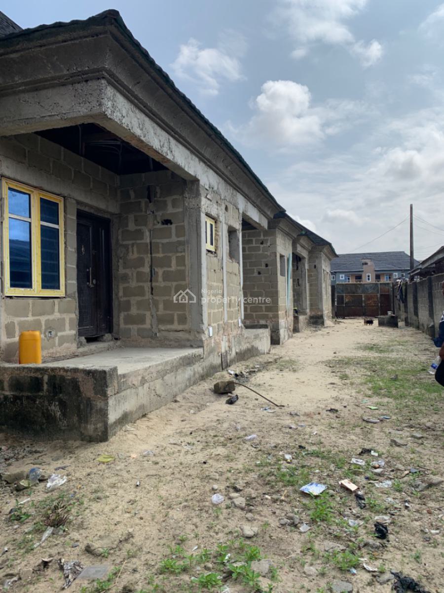 4 Units of 2bedroom Flats Carcass, Paradise Estate, Lakowe, Lekki, Lagos, Detached Bungalow for Sale