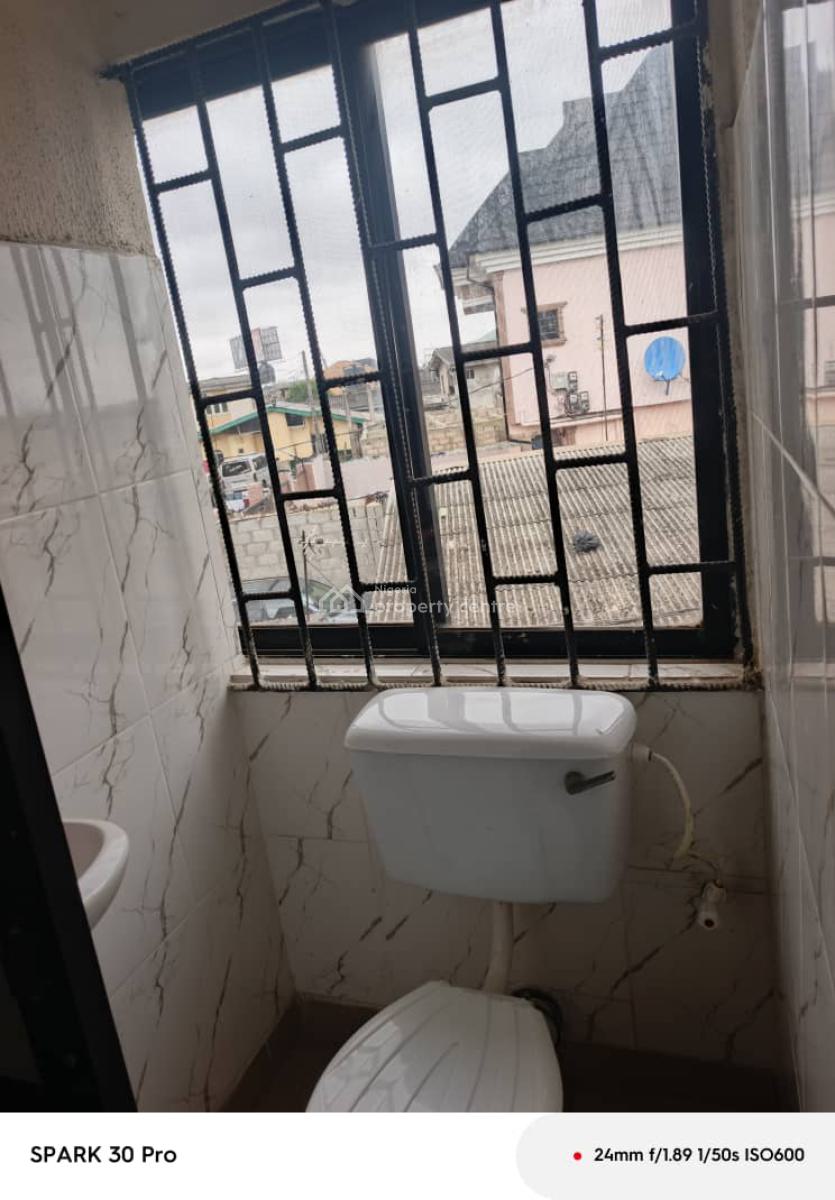 Modern 2 Bedroom Flat with Pop Finishing, Dopemu Cement Axis, Dopemu, Agege, Lagos, Flat / Apartment for Rent