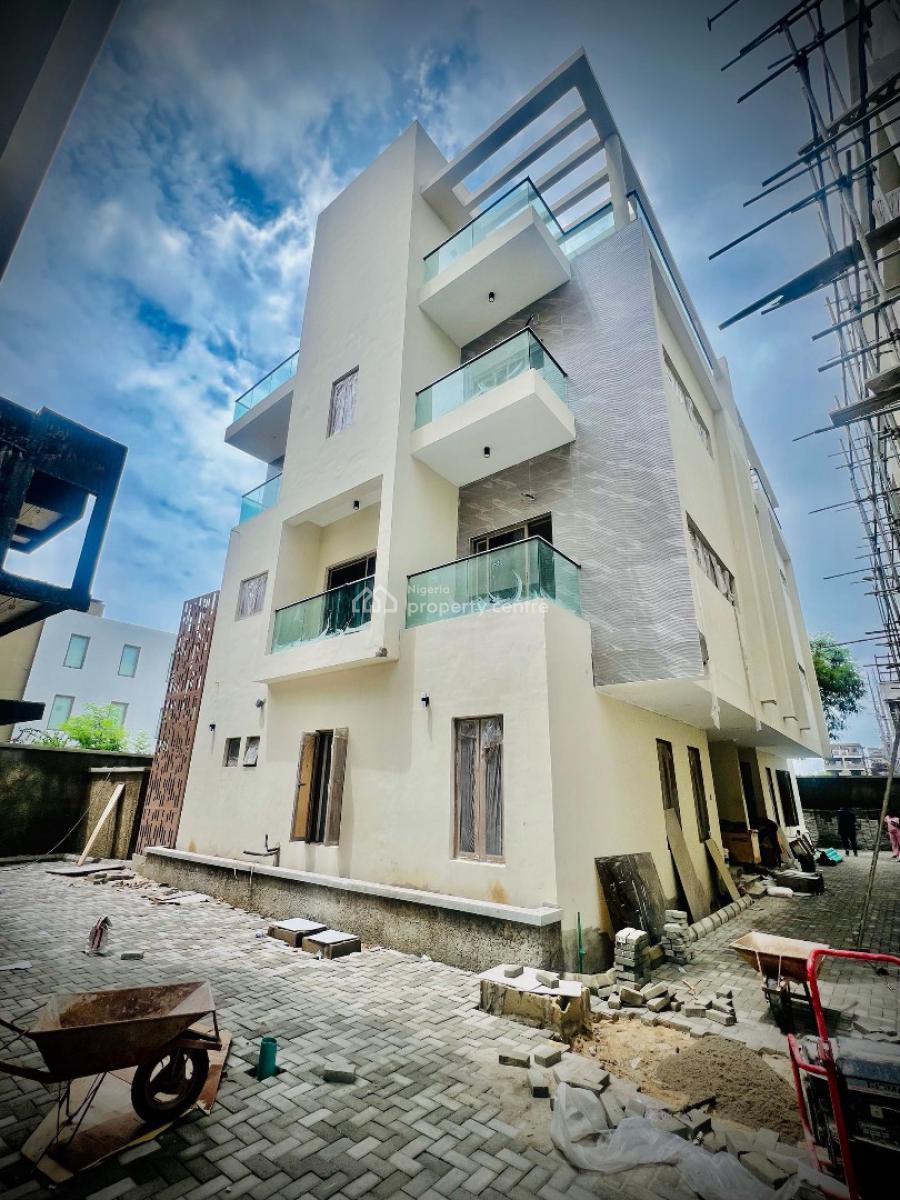 Newly Built 5 Bedroom Semi Detached Duplex + Bq, Elevator & Washing Machine, Banana Island, Ikoyi, Lagos, House for Sale