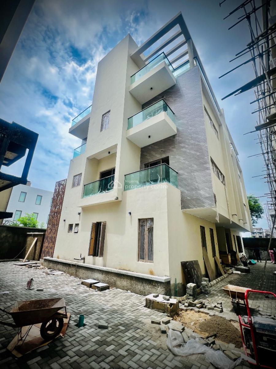 Newly Built 5 Bedroom Semi Detached Duplex + Bq, Elevator & Washing Machine, Banana Island, Ikoyi, Lagos, House for Sale