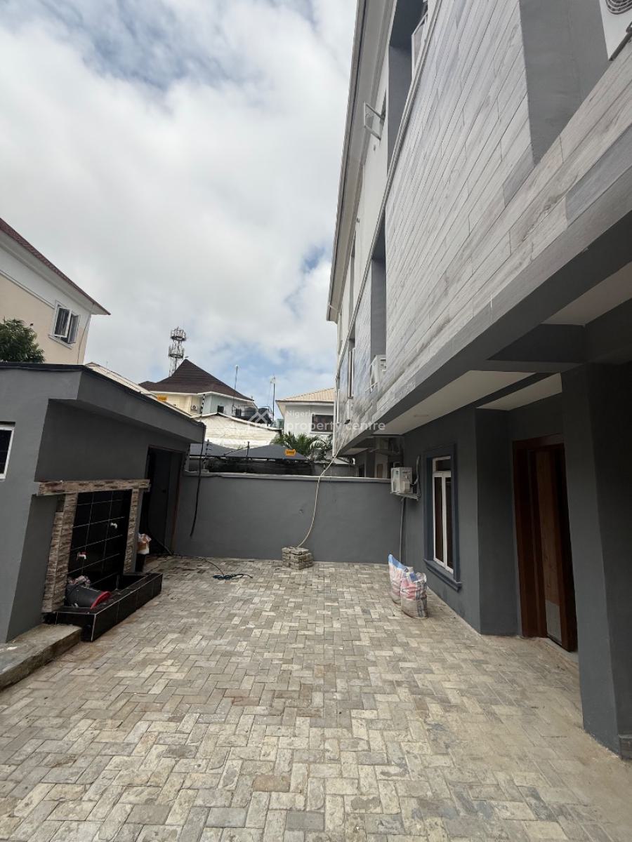 Spacious 4 Bedroom Semi Detached Duplex with 2 Room Bq, Off Durotimi Etti Drive, Lekki Phase 1, Lekki, Lagos, Semi-detached Duplex for Rent