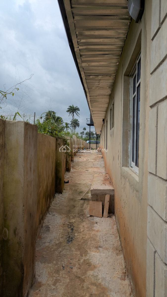24 Rooms Self-contained Hostel, Engineering Road, Oghara, Ethiope West, Delta, Self Contain (single Rooms) for Sale