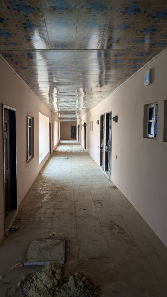 24 Rooms Self-contained Hostel, Engineering Road, Oghara, Ethiope West, Delta, Self Contain (single Rooms) for Sale