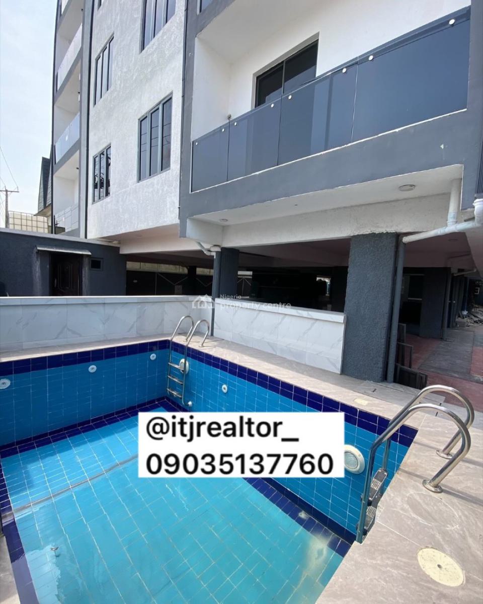 Lovely 2 Bedroom Apartment with Swimming Pool, Ikate, Ikate, Lekki, Lagos, Block of Flats for Sale