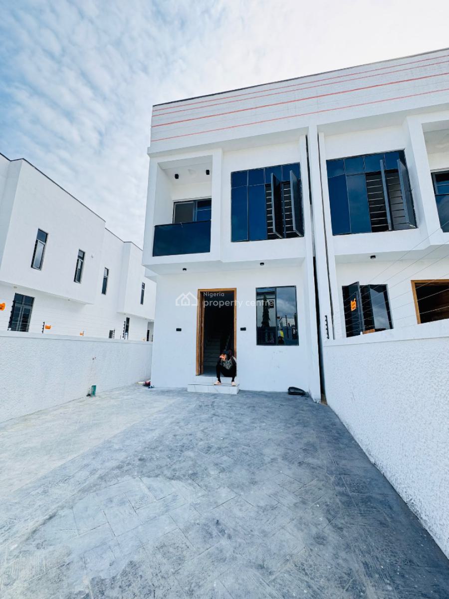 Brand New 3bedrms Semi Detached Duplex Duplex Duplex Available 160m, Ikota, Lekki, Lagos, Detached Duplex for Sale
