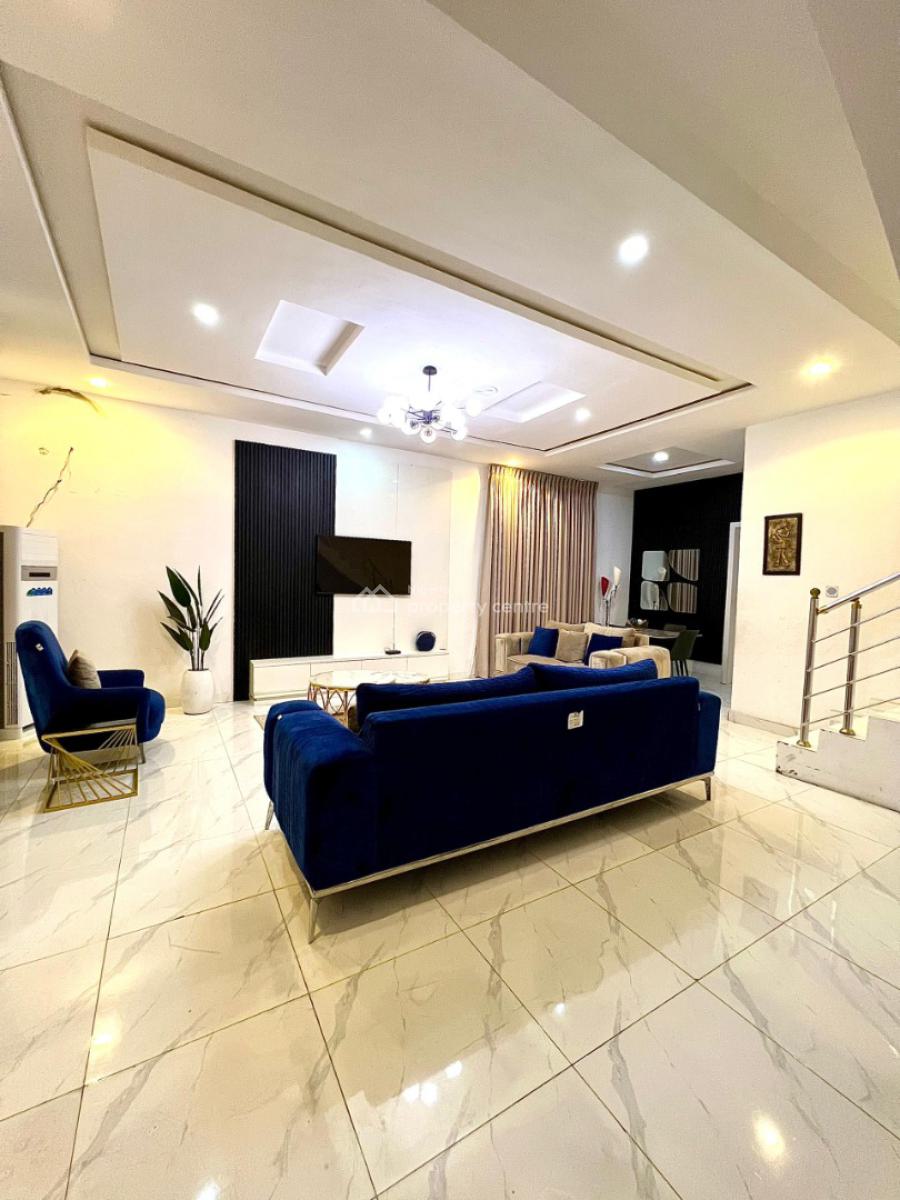 *tastefully Furnished 4 Bed Terrace Duplex with Bq, Ilaje, Ikota, Lekki, Lagos, Terraced Duplex for Sale