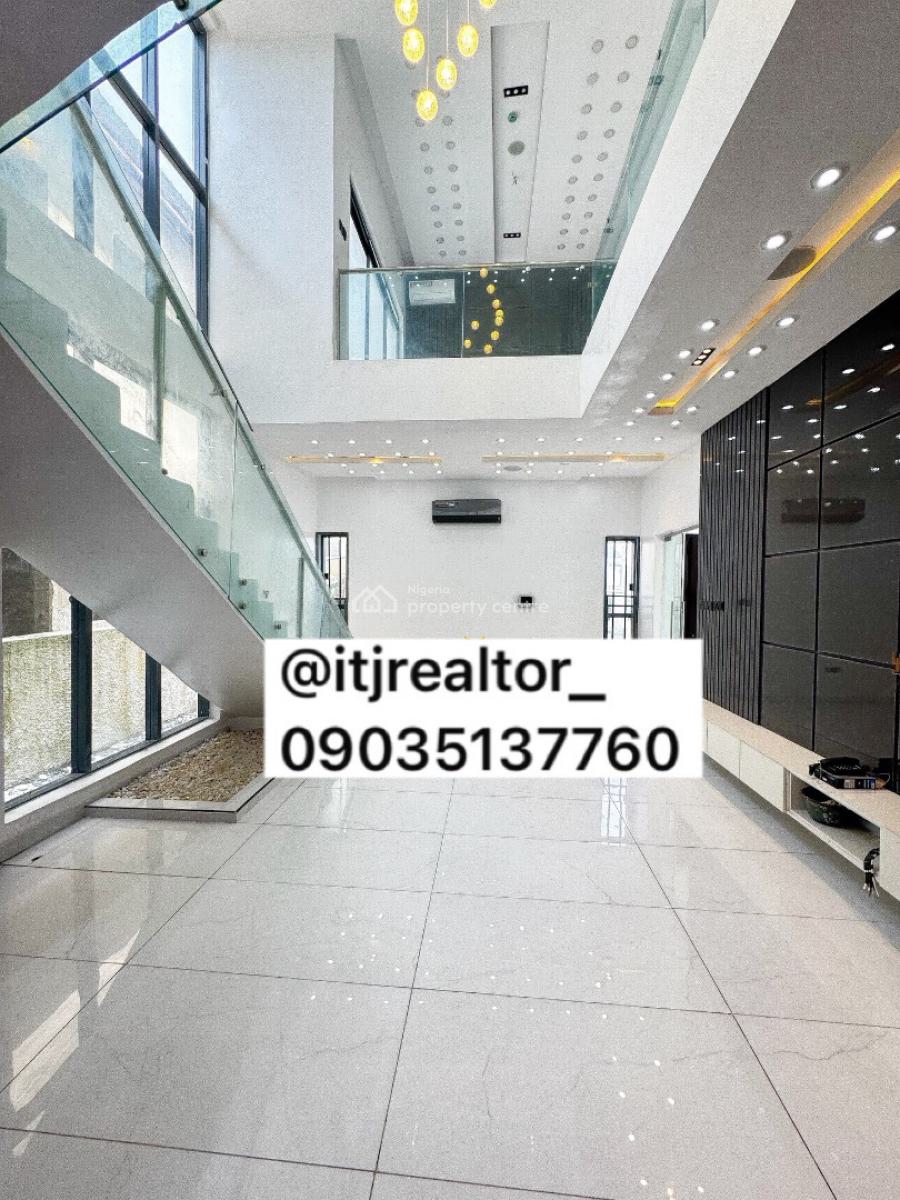 Modern 4 Bedroom Detached Duplex with Swimming Pool and Bq, Chevron, Lekki, Lagos, Detached Duplex for Sale