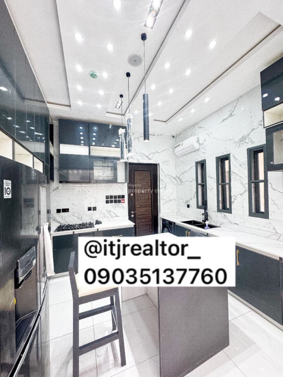 Modern 4 Bedroom Detached Duplex with Swimming Pool and Bq, Chevron, Lekki, Lagos, Detached Duplex for Sale