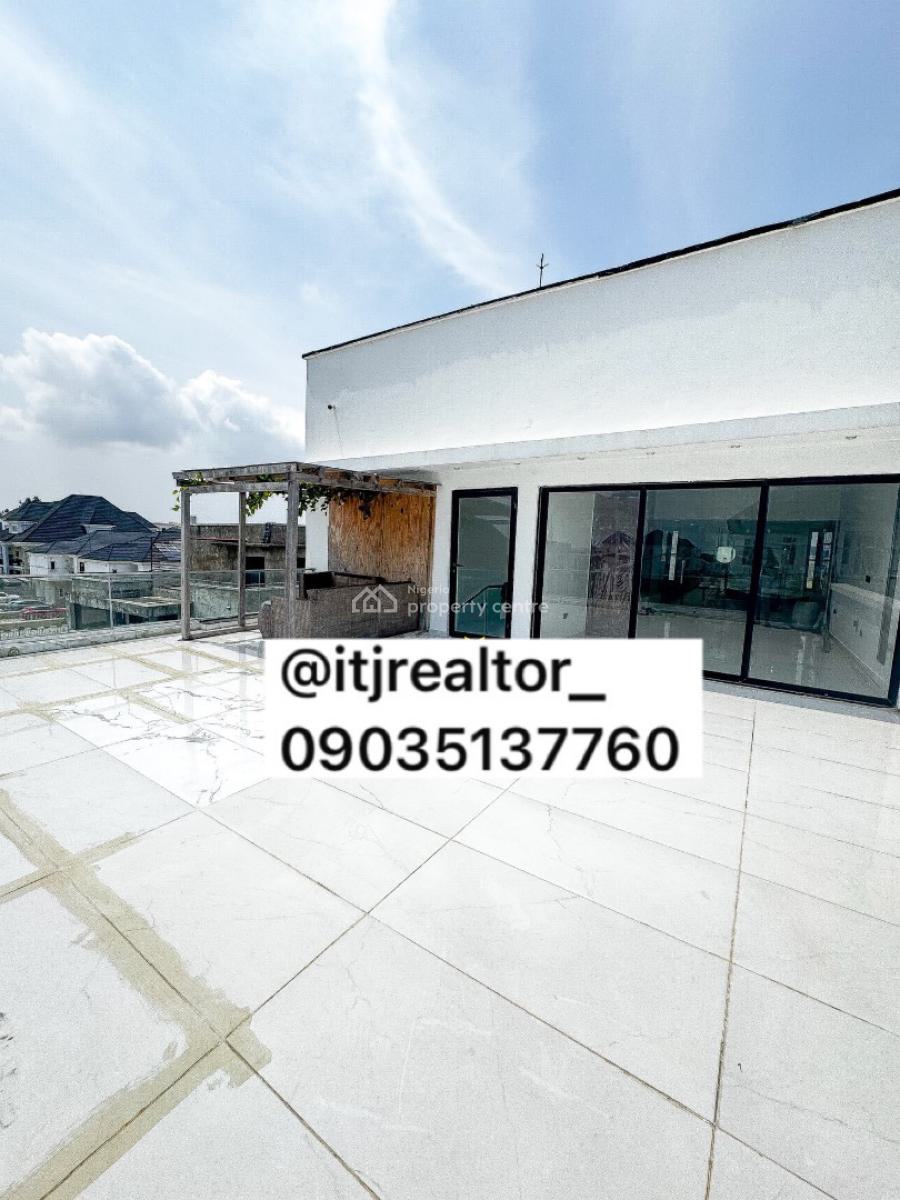 Modern 4 Bedroom Detached Duplex with Swimming Pool and Bq, Chevron, Lekki, Lagos, Detached Duplex for Sale
