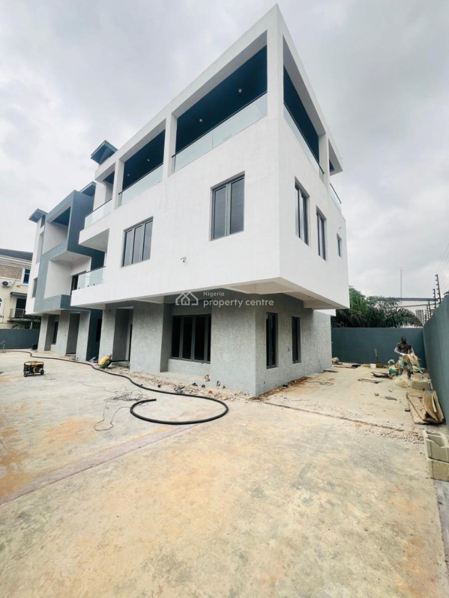 Exclusive 5 Bedroom Semi Detached Duplex Plus Bq and Office Room, Ikeja Gra, Ikeja, Lagos, Semi-detached Duplex for Sale
