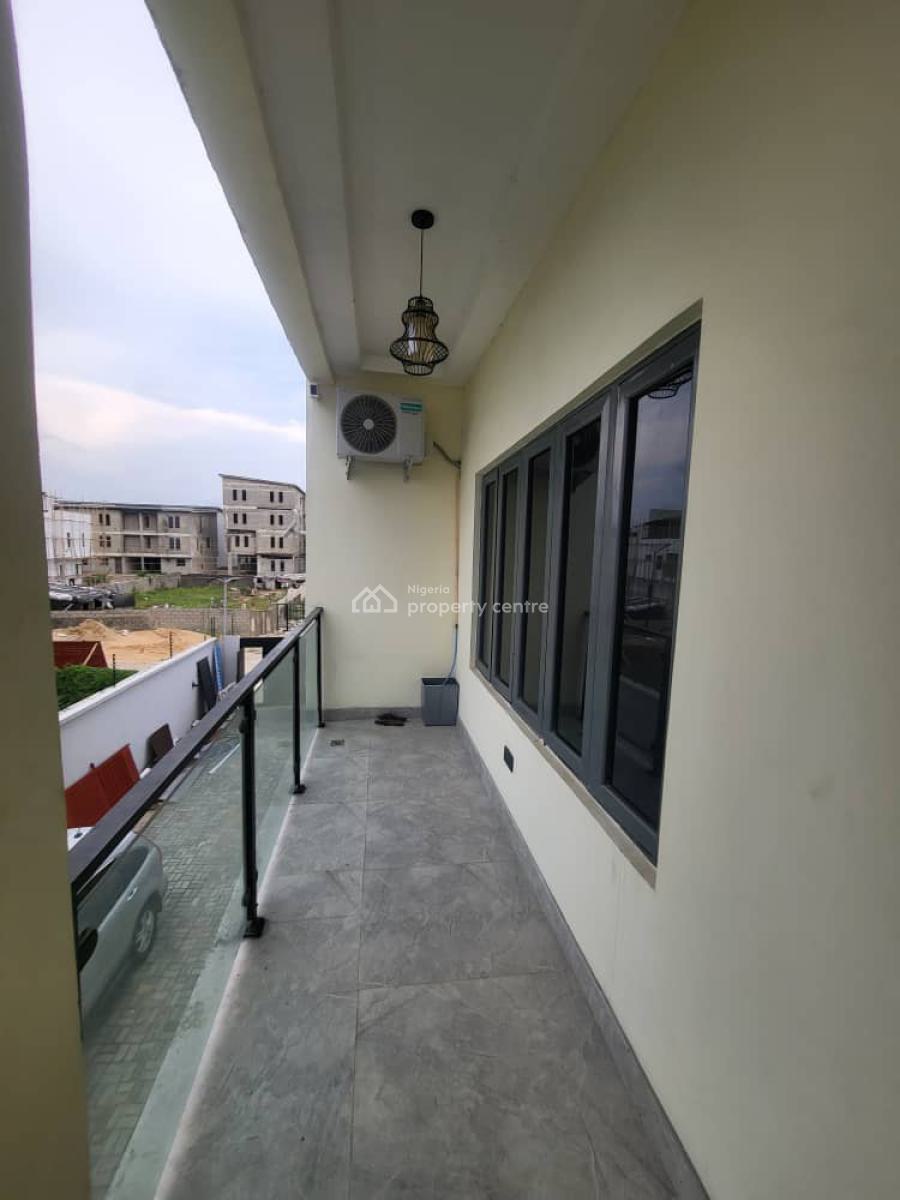 Newly Built Serviced Furnished and Unfurnished 3bedrooms Apartment, Alpha Beach New Road, Chevron, Lekki, Lagos, Flat / Apartment for Rent