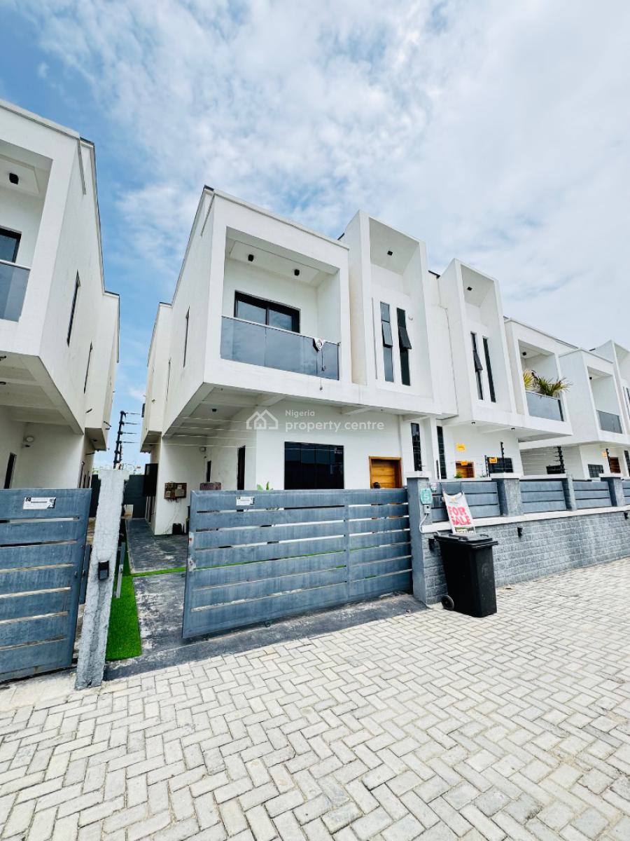 Spacious Semi Furnished 4bedrms Semi Detached Duplex Available  165m, Orchid Road, Lekki, Lagos, Detached Duplex for Sale