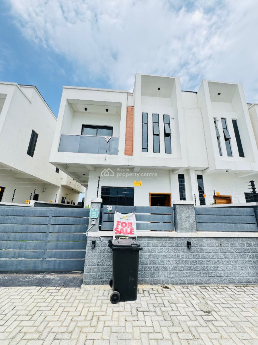 Spacious Semi Furnished 4bedrms Semi Detached Duplex Available  165m, Orchid Road, Lekki, Lagos, Detached Duplex for Sale